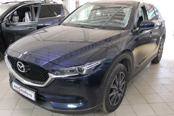 Установка охранного комплекса на Mazda CX-5