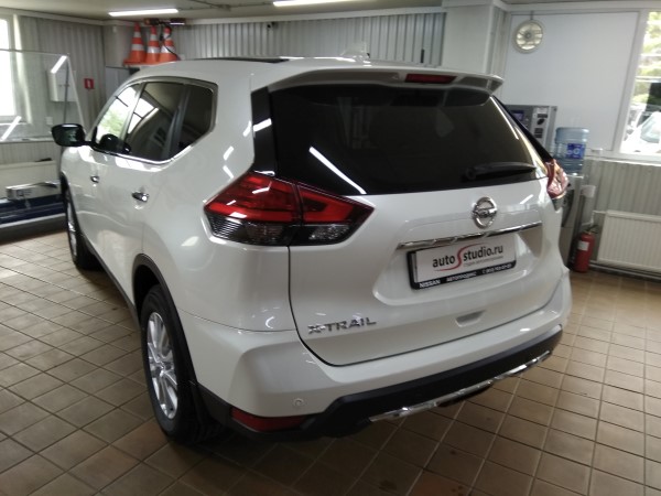 Установка охранного комплекса на Nissan X-Trail