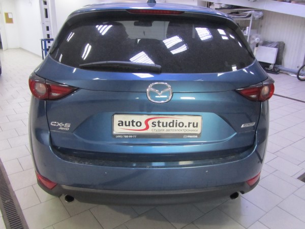 Установка охранного комплекса на Mazda CX-5