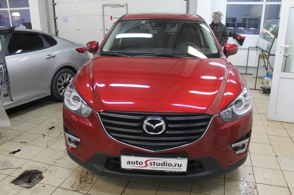 Установка ходовых огней на Mazda CX-5