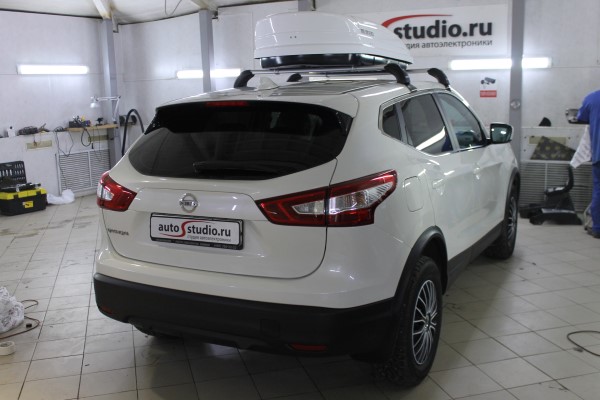 Установка охранного комплекса на Nissan Qashqai