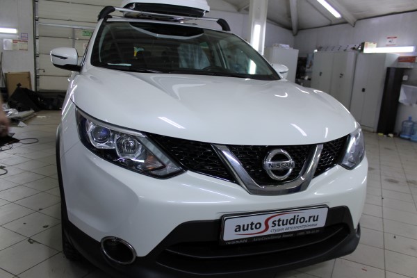 Установка охранного комплекса на Nissan Qashqai