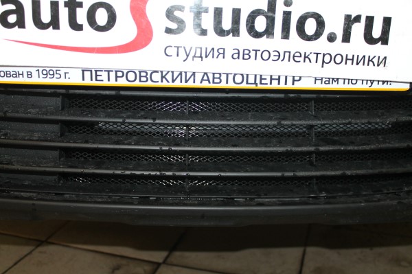 Установка защитной сетки радитора на Renault Kaptur