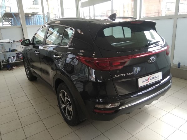 Установка охранного комплекса на Kia Sportage