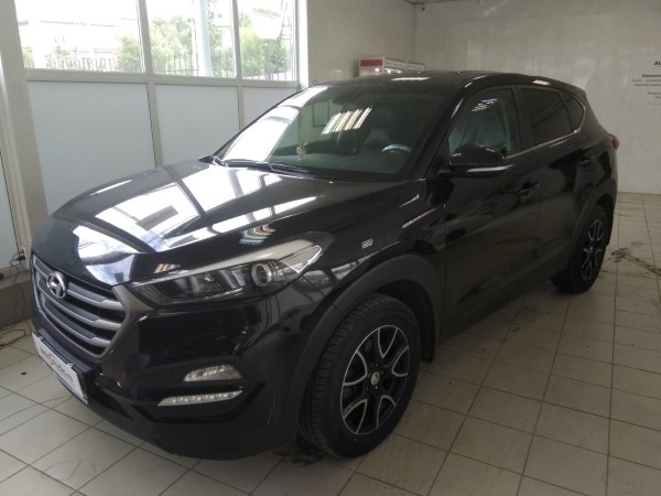 Установка охранного комплекса на Hyundai  Tucson