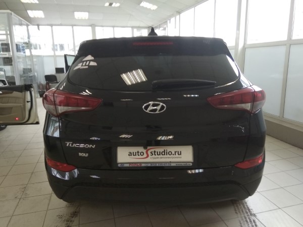 Установка охранного комплекса на Hyundai  Tucson