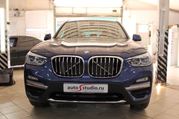 Установка охранного комплекса на BMW X3
