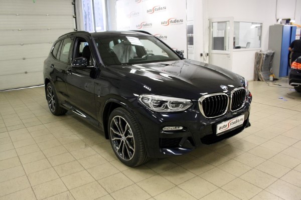 Установка охранного комплекса на BMW X3
