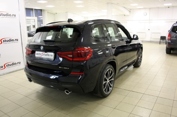 Установка охранного комплекса на BMW X3