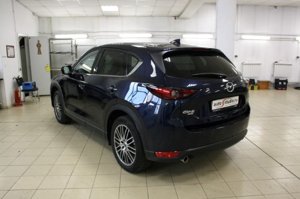 Установка охранного комплекса на Mazda CX-5