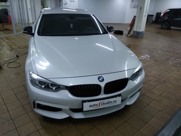 Установка охранного комплекса на BMW 4 Gran Coupe