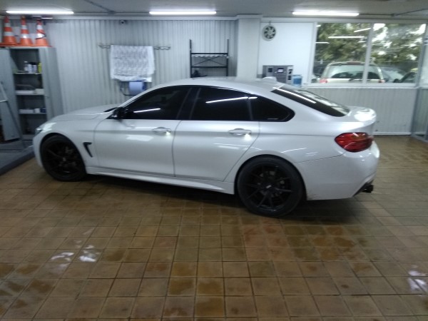 Установка охранного комплекса на BMW 4 Gran Coupe