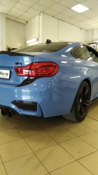 Установка охранного комплекса на BMW M4