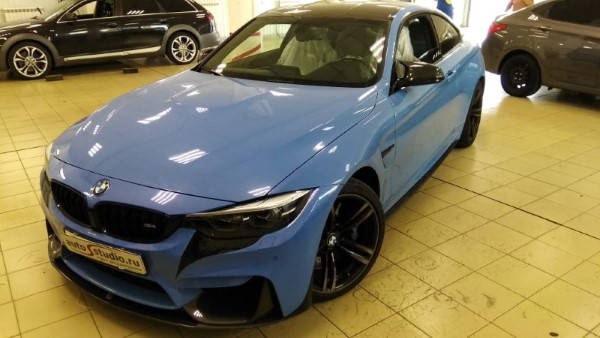 Установка охранного комплекса на BMW M4