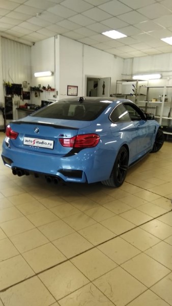 Установка охранного комплекса на BMW M4