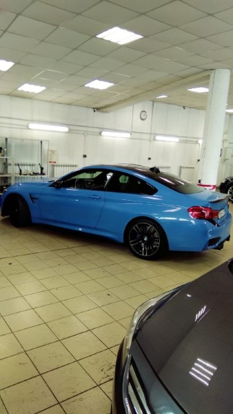 Установка охранного комплекса на BMW M4