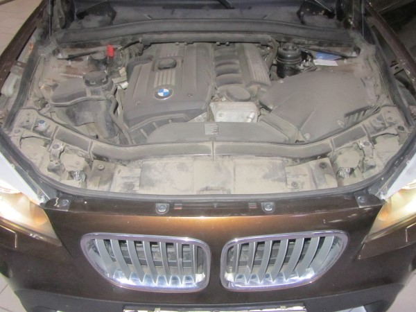 Установка сигнализации с автозапуском на BMW X1