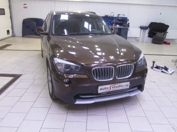 Установка сигнализации с автозапуском на BMW X1