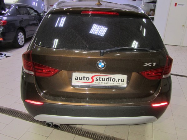 Установка сигнализации с автозапуском на BMW X1