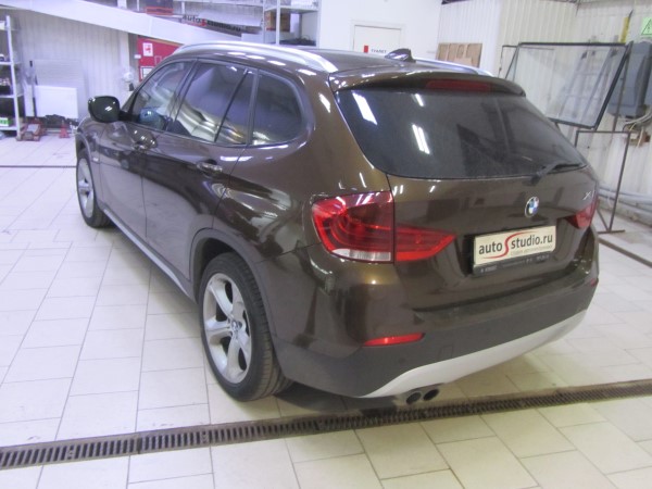 Установка сигнализации с автозапуском на BMW X1