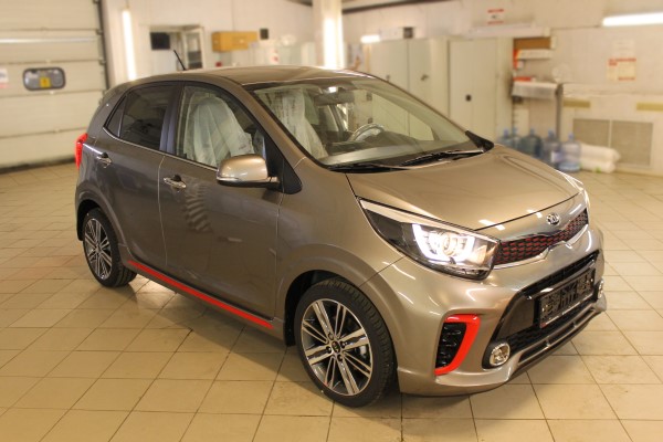 Сигнализация с автозапуском на Kia Picanto