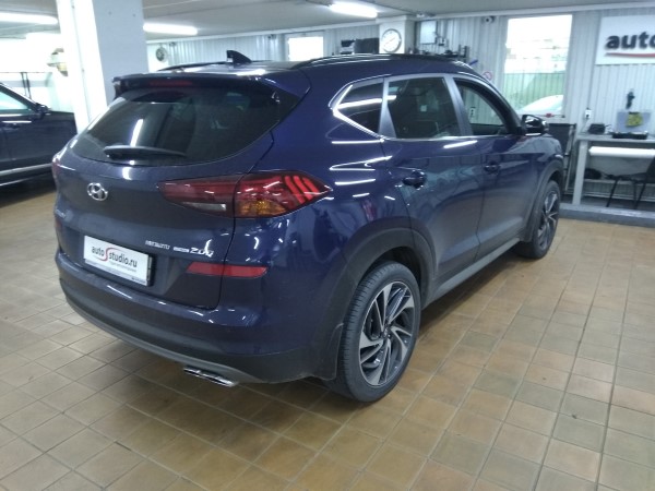 Установка противоугонного комплекса на Hyundai Tucson