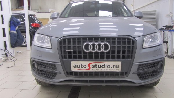 Установка магнитолы на Audi Q5