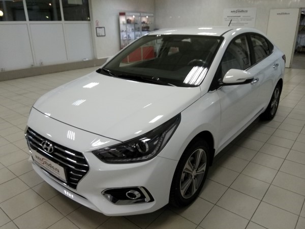 Противоугонный комплекс на Hyundai Solaris 2019