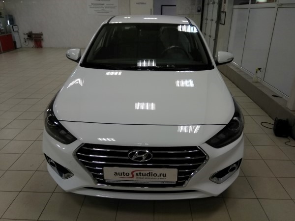 Противоугонный комплекс на Hyundai Solaris 2019