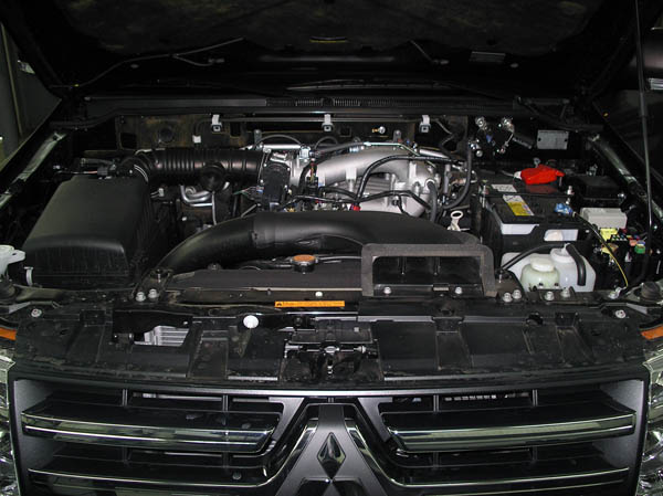 Установка противоугонного оборудования на Mitsubishi Pajero