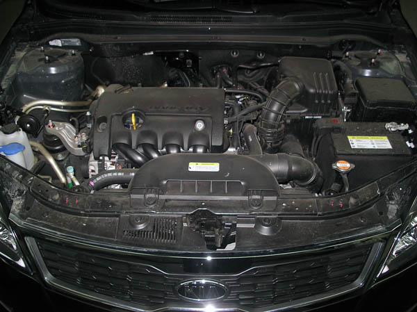 Установка охранного комплекса на Kia Ceed