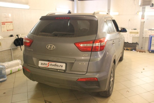 Комплекс противоугонных мер на Hyundai Creta