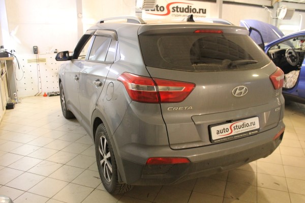 Комплекс противоугонных мер на Hyundai Creta