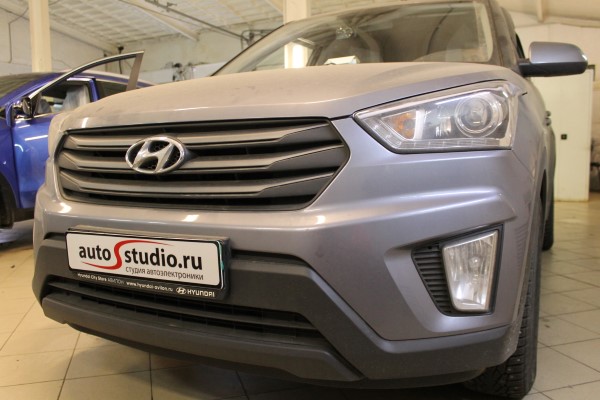 Комплекс противоугонных мер на Hyundai Creta