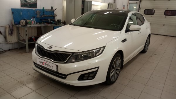 Установка комплекса противоугонных систем на  Kia Optima