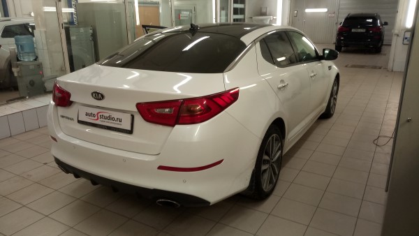 Установка комплекса противоугонных систем на  Kia Optima