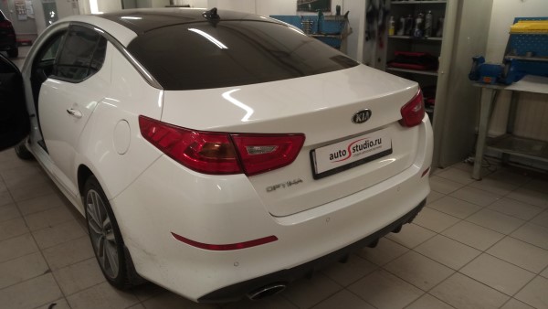 Установка комплекса противоугонных систем на  Kia Optima