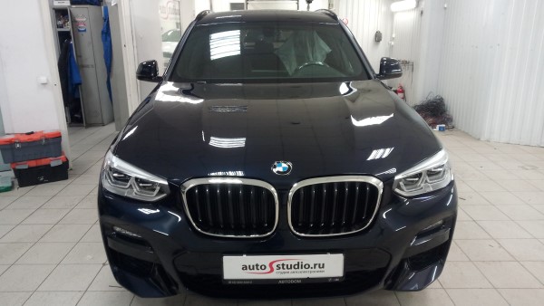 Нанесение керамического покрытия на BMW X3