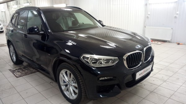 Нанесение керамического покрытия на BMW X3