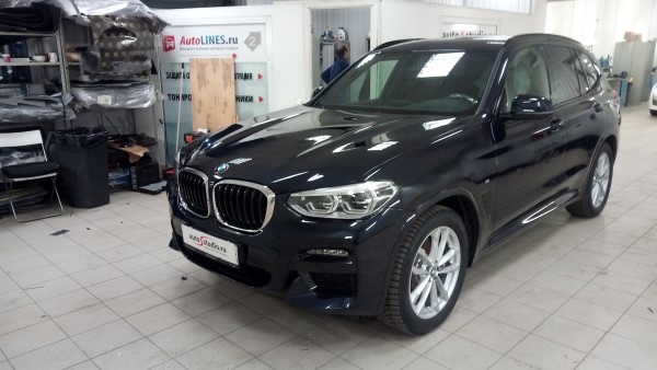 Нанесение керамического покрытия на BMW X3