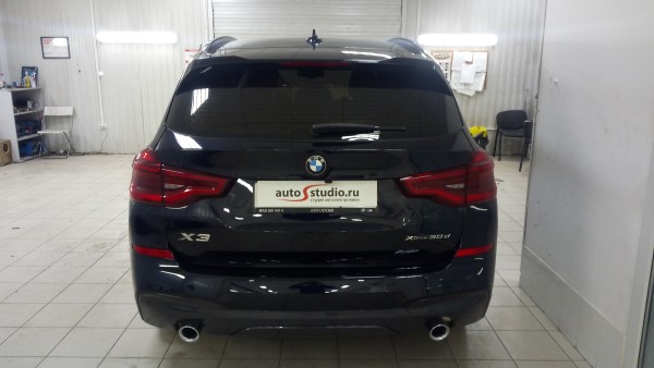 Нанесение керамического покрытия на BMW X3