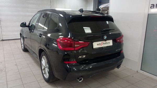 Нанесение керамического покрытия на BMW X3