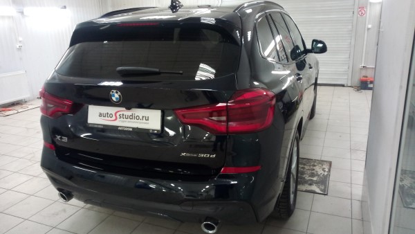 Нанесение керамического покрытия на BMW X3