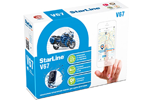					Автосигнализация StarLine Moto V67
