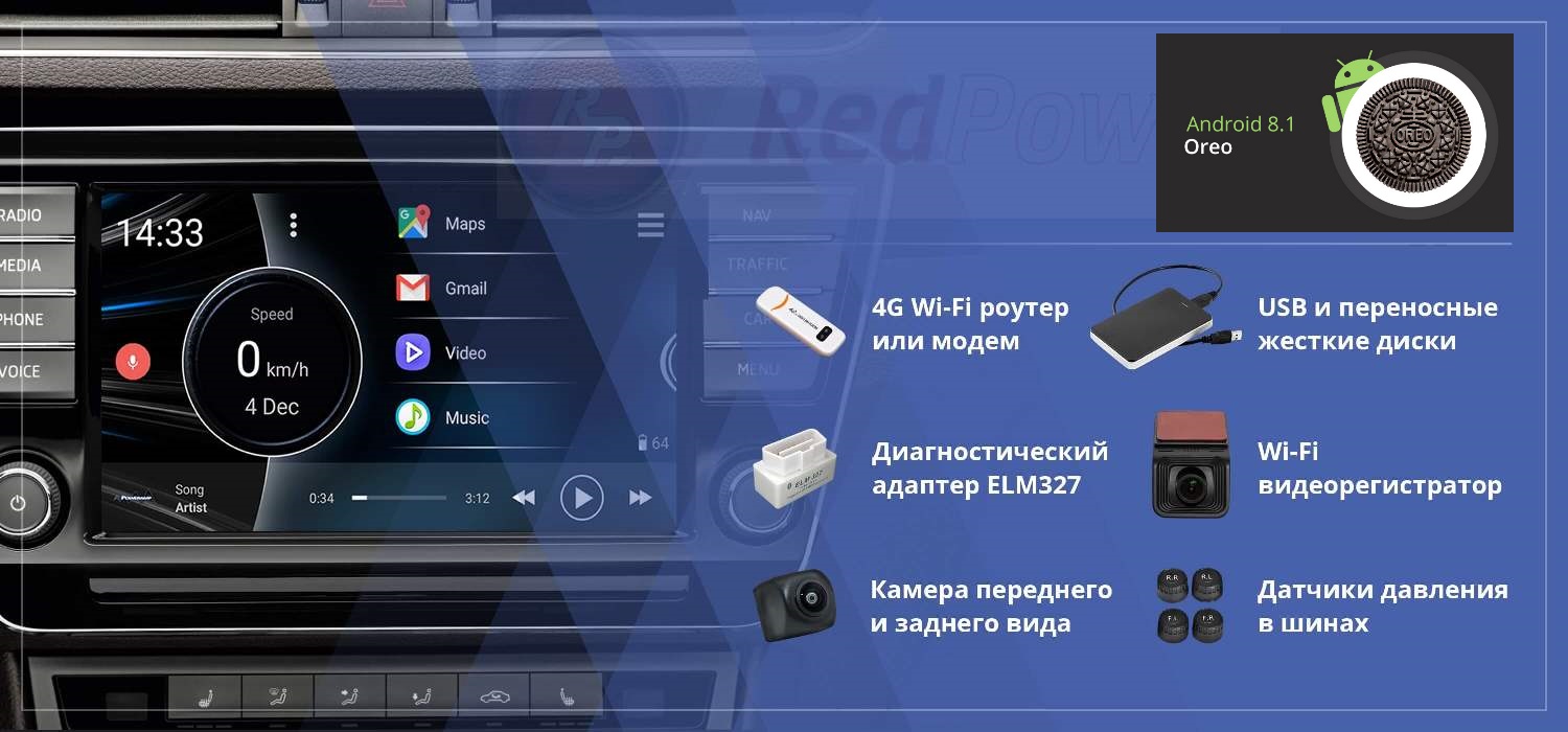 					Навигационный блок Red Power AndroidBox3 VAG2 (Для автомобилей с сенсорными экранами Skoda и Volkswagen)
