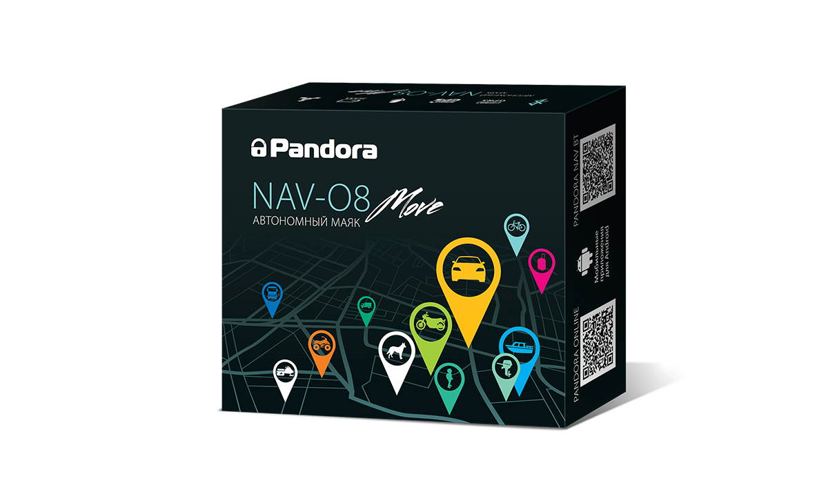 					Поисково-охранная система Pandora NAV-08 Move
