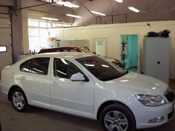 На автомобиль установлен охранный комплекс