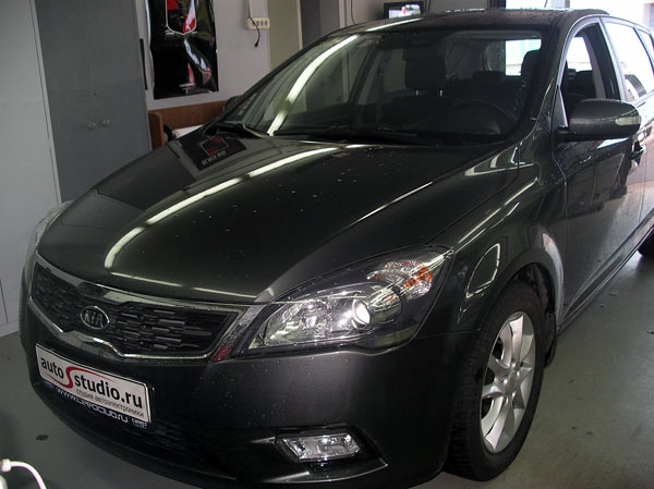 На автомобиль установлен охранный комплекс На автомобиль установлен охранный комплекс