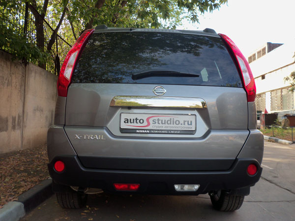 На автомобиль установлен охранный комплекс