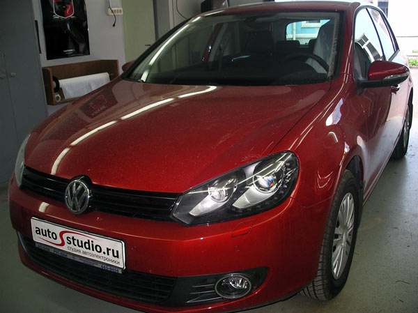 На автомобиль установлен охранный комплекс